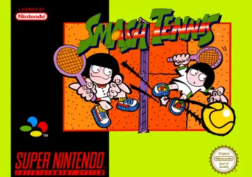 Smash Tennis (Europe) box cover front